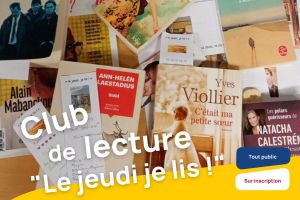 Club de lecture « Le jeudi je lis ! » - 12 septembre 2024